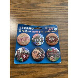 Win Craft Sports fun pack SF 49ERS pin set